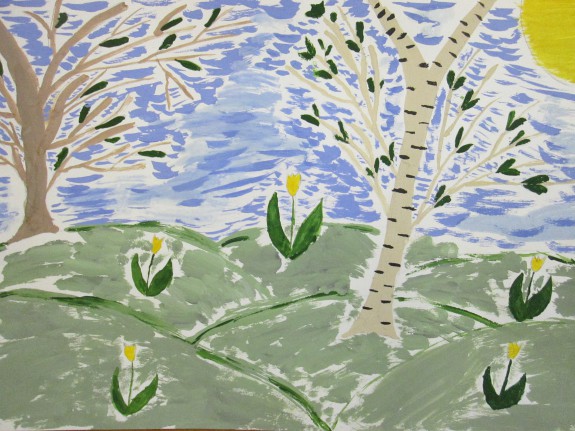 природа весной старшая группа