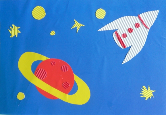 Полёт в космос, Шелихан Марьяна, 4,5 года, МДОАУ д/с №3, г. Зея Конкурс детских поделок. Апрель 2013 Полёт в космос, Шелихан Марьяна, 4,5 года, МДОАУ д/с №3, г. Зея