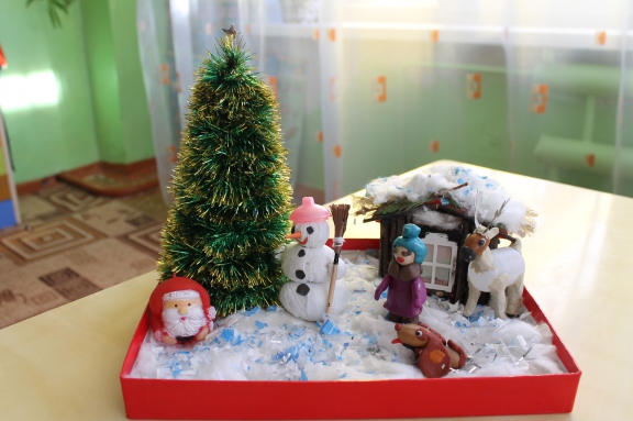 Новый год на полянке Конкурс Новогодних поделок. Январь 2014. Дошкольники Новый год на полянке