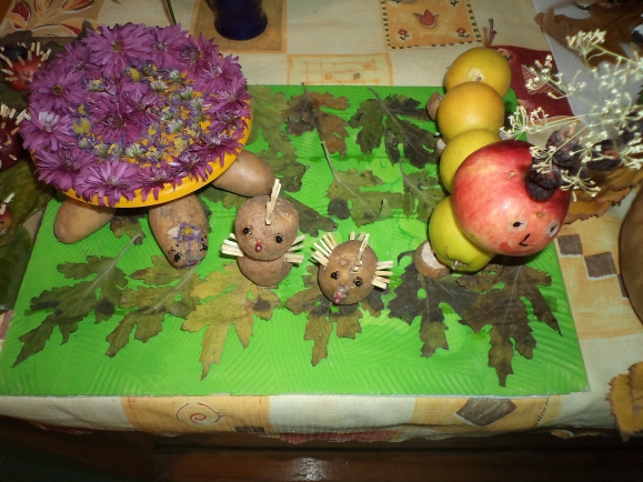 "Осенняя поляна" Конкурс детских поделок. Ноябрь 2013 "Осенняя поляна"
