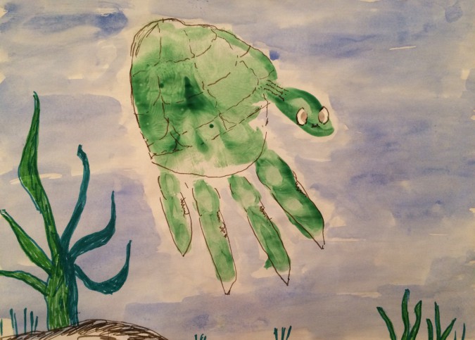 Конкурс черепаха. Рисование ладошками черепаха. Черепаха нетрадиционное рисование. Черепашка из ладошки. Черепашка из ладошки рисование.