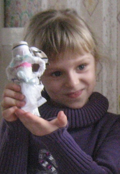 Тряпичная кукла Барыня Конкурс детских поделок. Апрель 2014. Дошкольники Тряпичная кукла Барыня