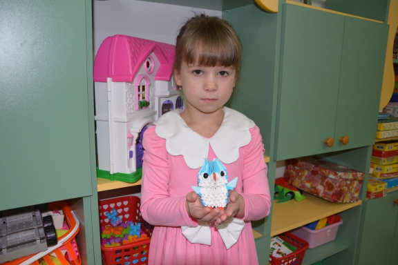 Мой воробушек Конкурс детских поделок. Ноябрь 2014. Дошкольники Мой воробушек