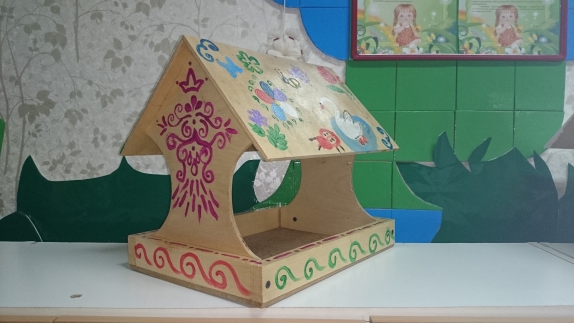 Кормушка "Полина" Акция «Кормушка для пичужки» Кормушка "Полина"