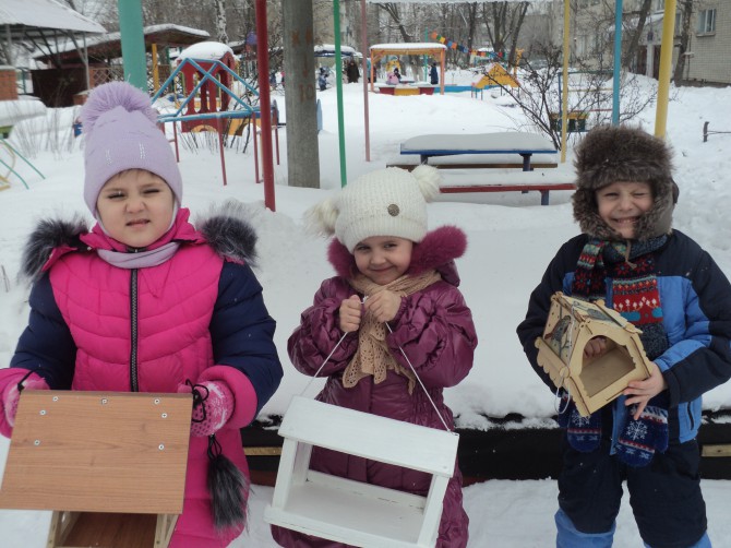 Каждой пичужке-наша кормушка! Акция «Кормушка для пичужки» Каждой пичужке-наша кормушка!