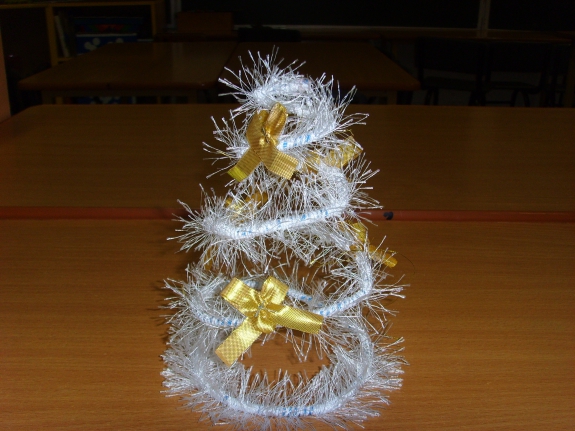 Новогодняя елочка Конкурс Новогодних поделок. Февраль 2015. Дошкольники Новогодняя елочка