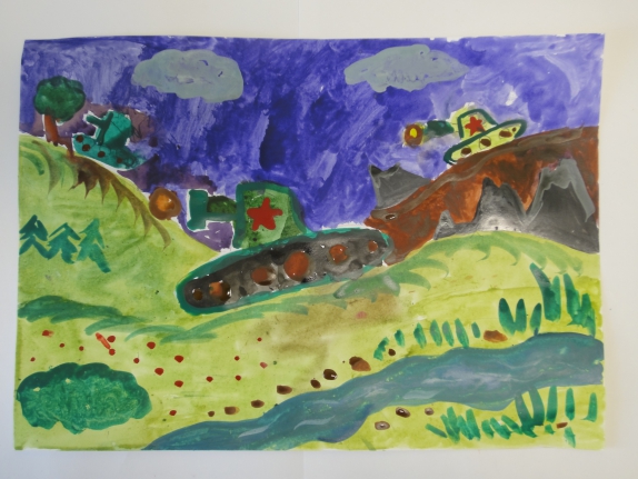 Танки Конкурс детского рисунка. Ноябрь 2013 Танки