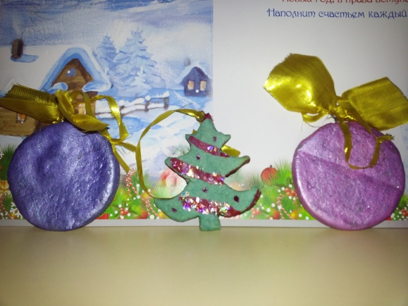 Пряник "Елочная игрушка". Конкурс Новогодних поделок. Декабрь 2013. Дошкольники Пряник "Елочная игрушка".