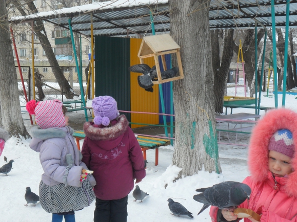 Птичья столовая Акция «Кормушка для пичужки» Птичья столовая