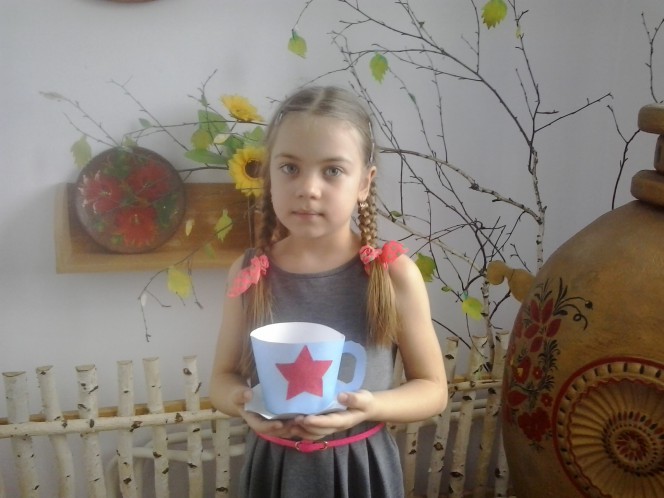 Чайная пара Конкурс детских поделок. Июль 2015. Дошкольники Чайная пара