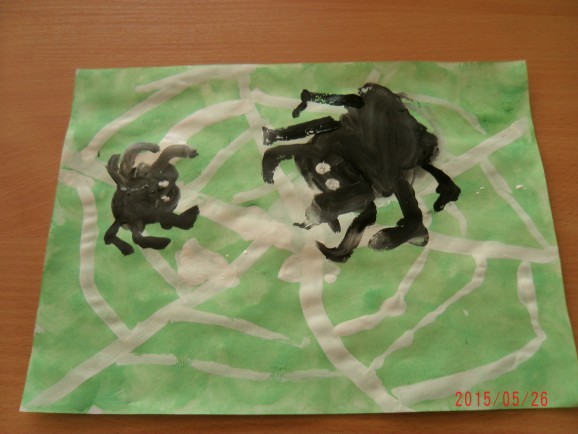 "Паучки" Конкурс детского рисунка. Июнь 2015. Дошкольники "Паучки"