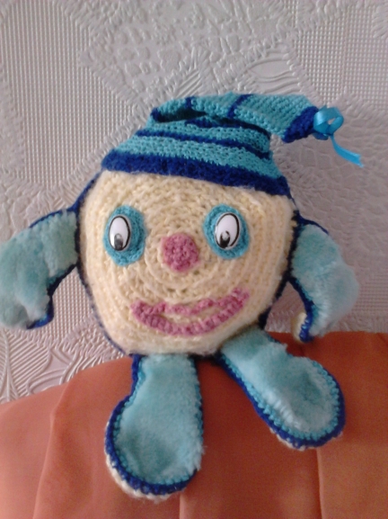 Игрушка -"Колобок" Русская народная сказка. Май 2013. Игрушка -"Колобок"
