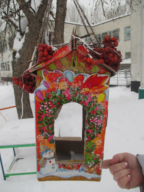 Рябинка Акция «Кормушка для пичужки» Рябинка