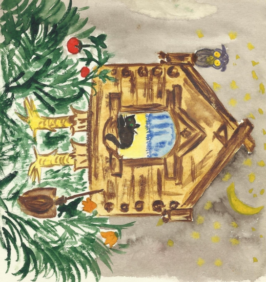 Гуси - лебеди Русская народная сказка. Октябрь 2014. Поделки и рисунки. Дошкольники Гуси - лебеди