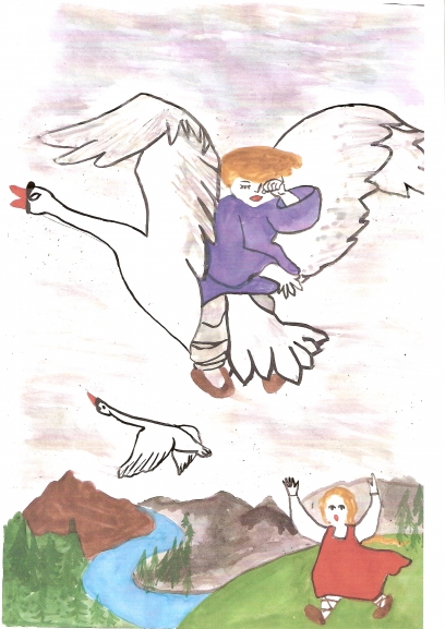 Гуси лебеди рисунок для детей 1 класса. Рисунок к сказке гуси лебеди. Гуси лебеди картинки. Сказка гуси лебеди. Детские рисунки к сказке гуси лебеди.