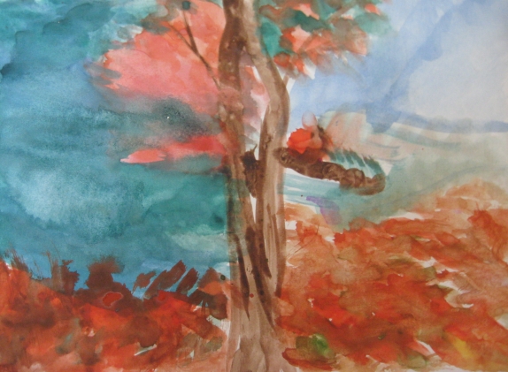 осень Конкурс детского рисунка. Октябрь 2013 осень