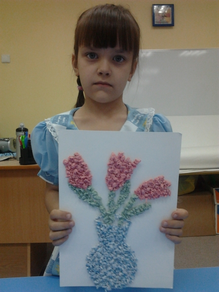 Тюльпаны в вазе Конкурс детского рисунка. Июнь 2013. Тюльпаны в вазе