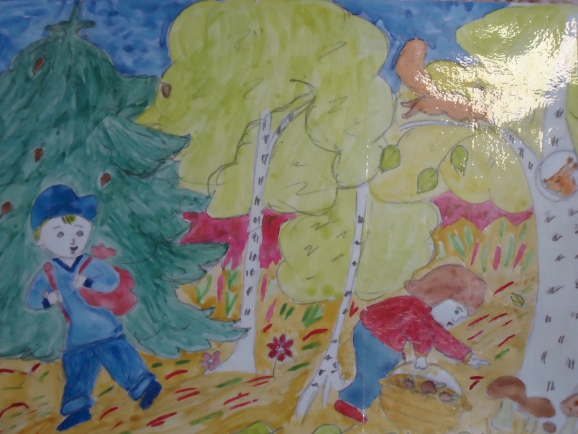 Осенний лес. Конкурс «Осенние фантазии». Октябрь 2014 Осенний лес.