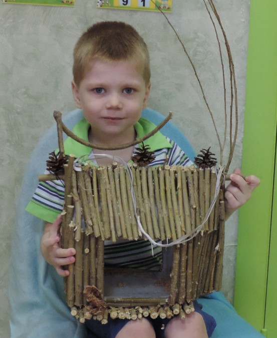 папа Арсюши постарался Акция «Кормушка для пичужки» папа Арсюши постарался
