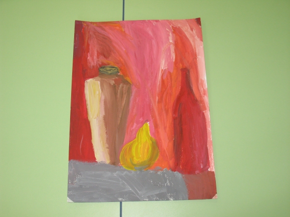 Натюрморт с грушей Конкурс детского рисунка. Апрель 2013. Натюрморт с грушей