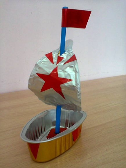 "Кораблик" Конкурс детских поделок. Февраль 2014. Дошкольники "Кораблик"