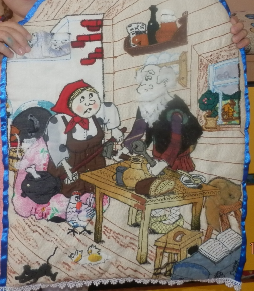 "Курочка Ряба" Русская народная сказка. Октябрь 2014. Поделки и рисунки. Дошкольники "Курочка Ряба"