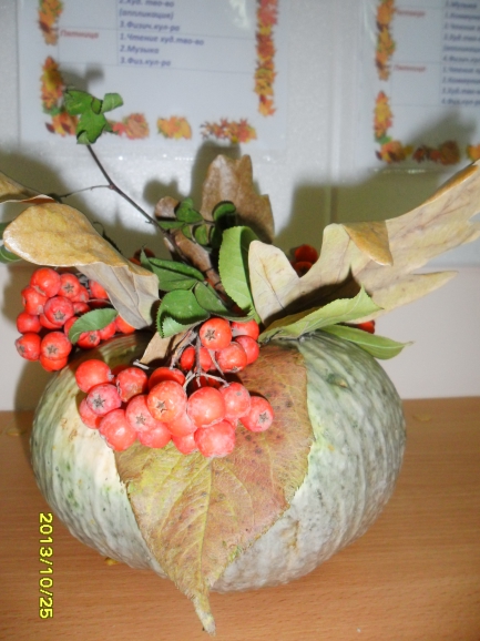 гроздья рябины Конкурс детских поделок. Ноябрь 2013 гроздья рябины