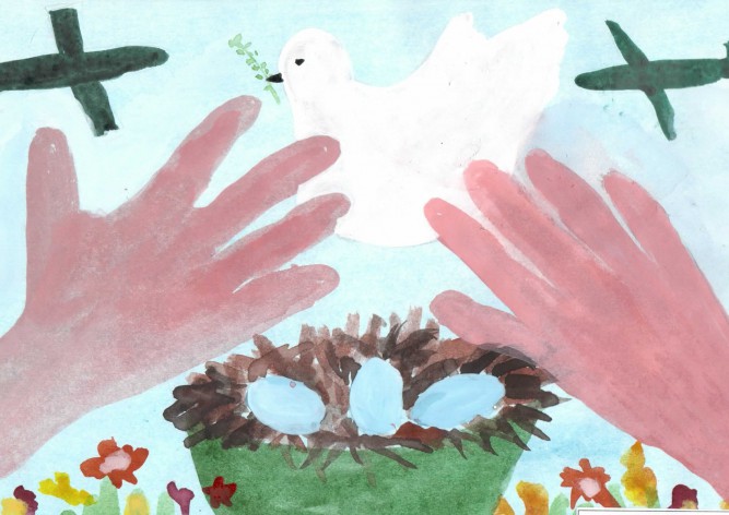 Мы за мир! Конкурс «Мы за мир». Июнь 2015. Поделки, рисунки. Дошкольники Мы за мир!