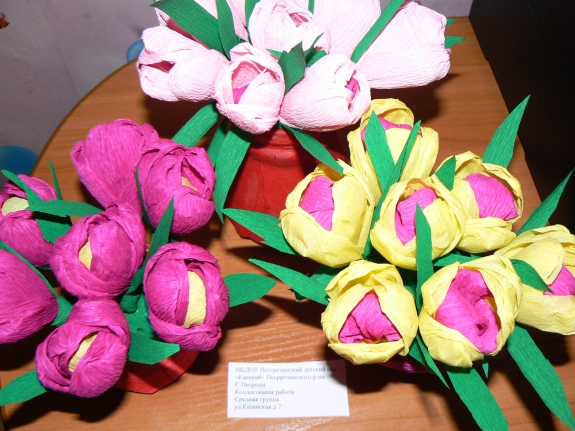 Крокусы Конкурс детских поделок. Апрель 2013 Крокусы