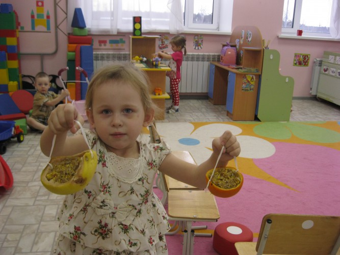 Сладости птичкам Акция «Кормушка для пичужки» Сладости птичкам