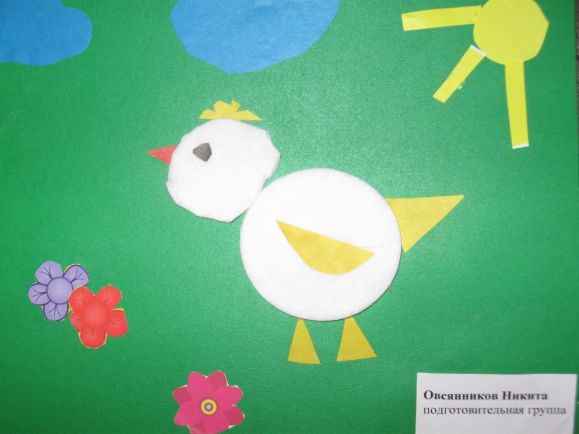 Цыплёнок Конкурс детских поделок. Апрель 2013 Цыплёнок
