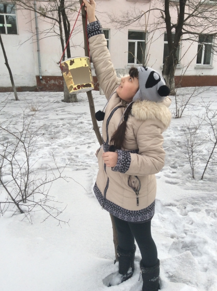 Не бойтесь! Акция «Кормушка для пичужки» Не бойтесь!
