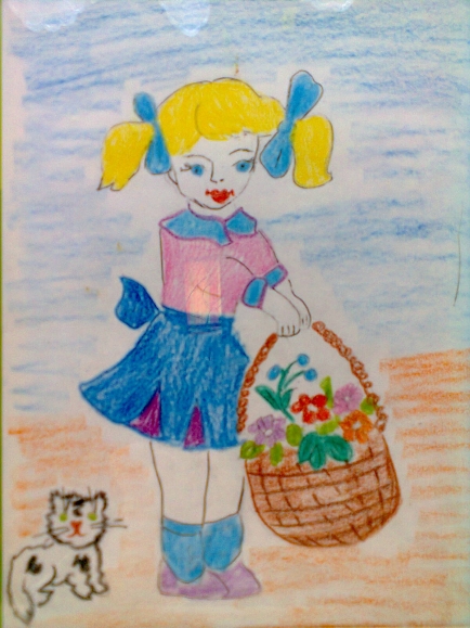 Цветы для мамы.jpg Конкурс детского рисунка. Август 2013 Цветы для мамы.jpg