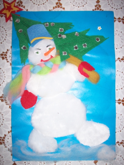 "Снеговик-лесовик" Конкурс детских поделок. Июнь 2013 "Снеговик-лесовик"