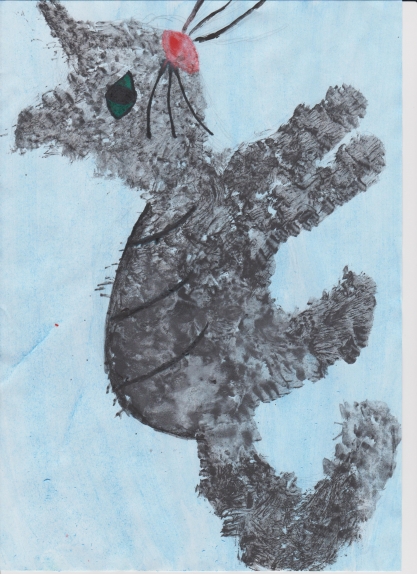 Кошечка Конкурс детского рисунка. Август 2013 Кошечка