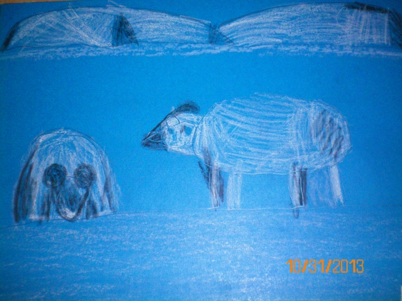 белые медведи Конкурс детского рисунка. Ноябрь 2013 белые медведи
