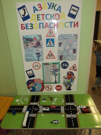 Уголок " Азбука безопасности" Конкурс «Я знаю правила дорожного движения». Ноябрь 2014. Дошкольники Уголок " Азбука безопасности"