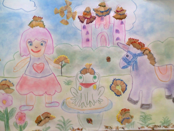 Царевна Лягушка.jpg Русская народная сказка. Август 2013. Царевна Лягушка.jpg