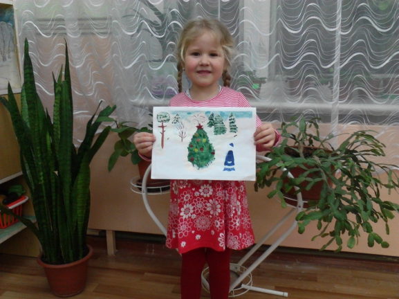 Снегурочка Любимая сказка. Январь 2016. Поделки и рисунки. Дошкольники Снегурочка