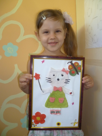 Моя любимая Kitty Конкурс детских поделок. Август 2013 Моя любимая Kitty