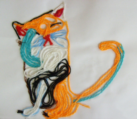 "Кошка" Конкурс детских поделок. Ноябрь 2013 "Кошка"