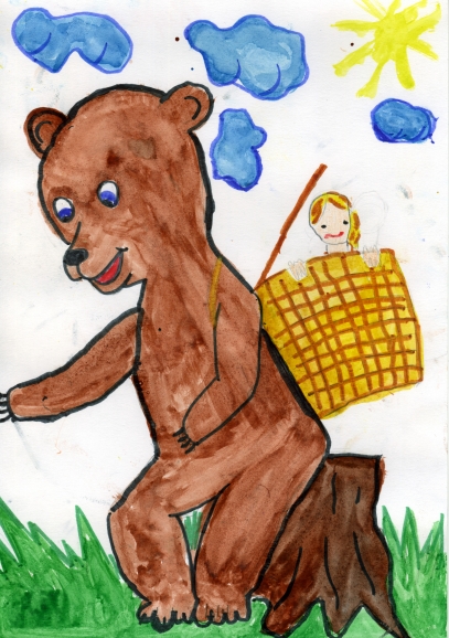 Козлов Кирилл_5 лет_Сяду на пенёк Русская народная сказка. Апрель 2013. Козлов Кирилл_5 лет_Сяду на пенёк