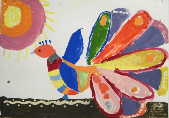 Жар-птица Конкурс детского рисунка. Апрель 2013. Жар-птица