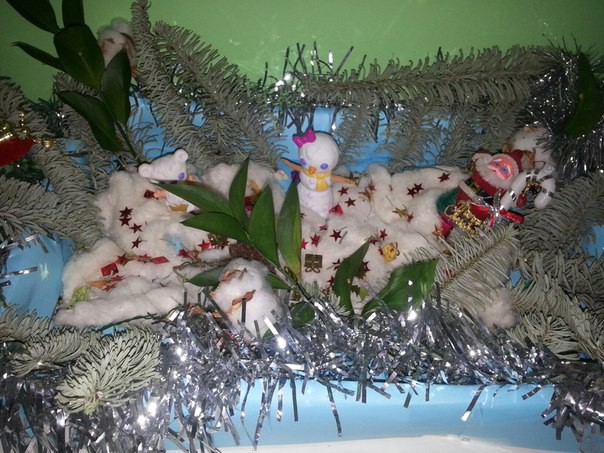 Зимняя сказка Конкурс Новогодних поделок. Декабрь 2015. Дошкольники Зимняя сказка