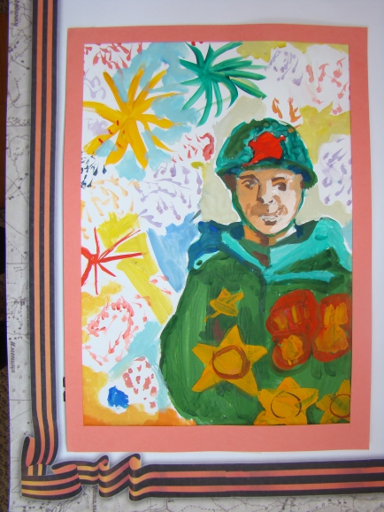 Слава русскому солдату! Конкурс «Мы за мир». Май 2015. Поделки, рисунки. Дошкольники Слава русскому солдату!