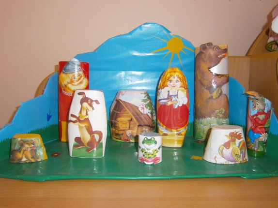 Сказочная поляна Русская народная сказка. Апрель 2013. Сказочная поляна