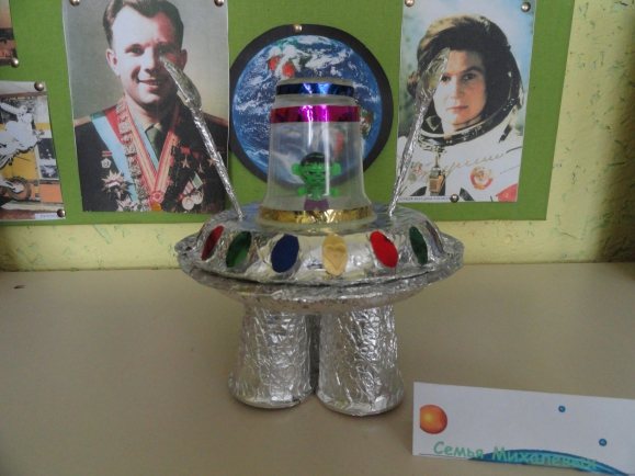 Летающая тарелка ко дню космонавтики. Летающая тарелка поделка ко Дню космонавтики. Космические поделки для детского сада. Космический корабль поделка. Поделка ко Дню космонавтики из бросового материала.