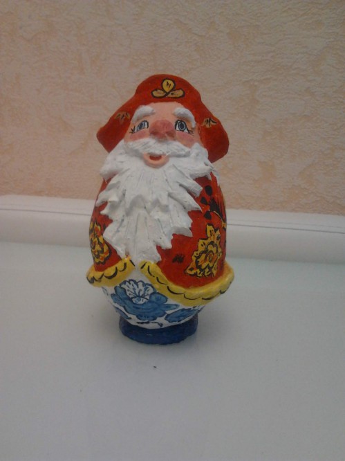 Дедушка Мороз Конкурс Новогодних поделок. Январь 2016. Дошкольники Дедушка Мороз