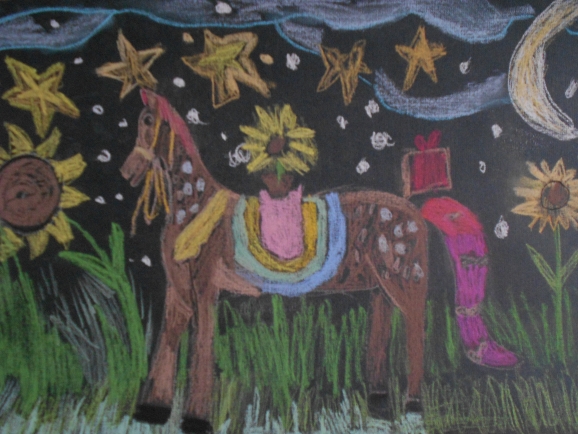 Рубахина Кристина, 6 лет.JPG Конкурс детского рисунка. Сентябрь 2013 Рубахина Кристина, 6 лет.JPG
