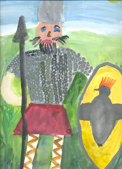 Русский богатырь.jpg Русская народная сказка. Июнь 2013. Русский богатырь.jpg